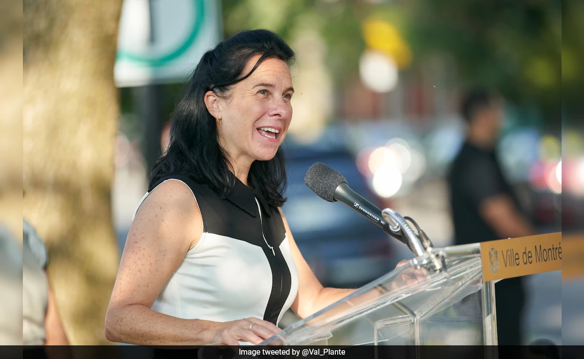 Montreal Mayor Valerie Plante Collapses During News Conference, Says Will Reduce Workload