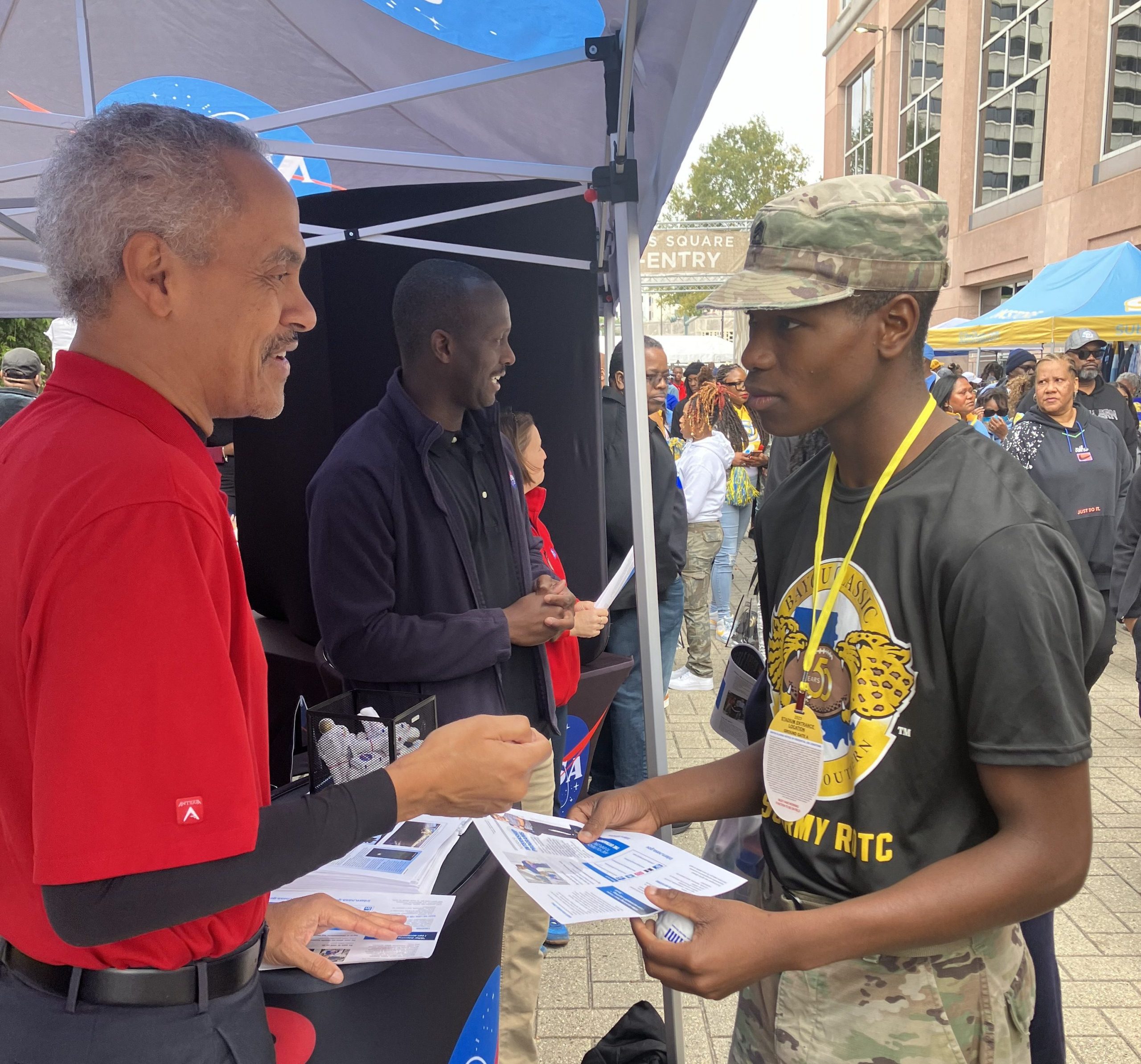 NASA Delivers Inclusion Message to Annual Bayou Classic Participants