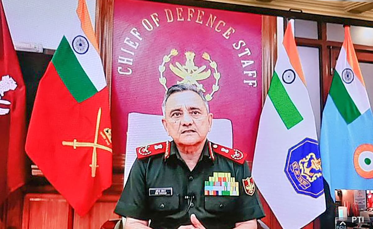 Have To Develop New Tech To Fight Future Warfare: Chief Of Defence Staff