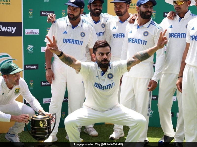 Virat Kohli’s ‘Bhangra’ And ‘Boxing’ Poses After South Africa Test Win Go Viral – Watch
