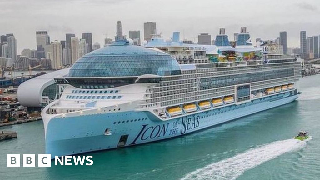 Icon of the Seas: World’s largest cruise ship sets sail from Miami