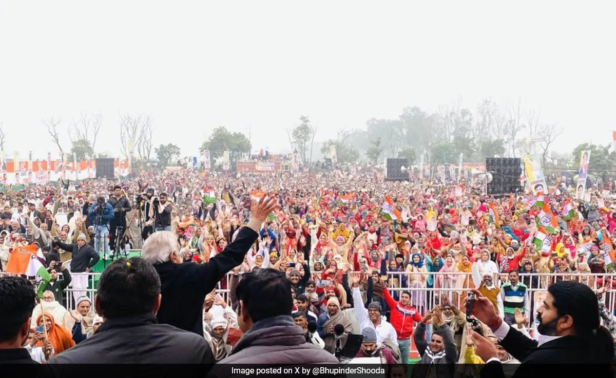 BJP’s “Sympathy” Jab After Haryana Congress MLA Induraj Narwal ‘Bhalu’ Loses Phone During Rally