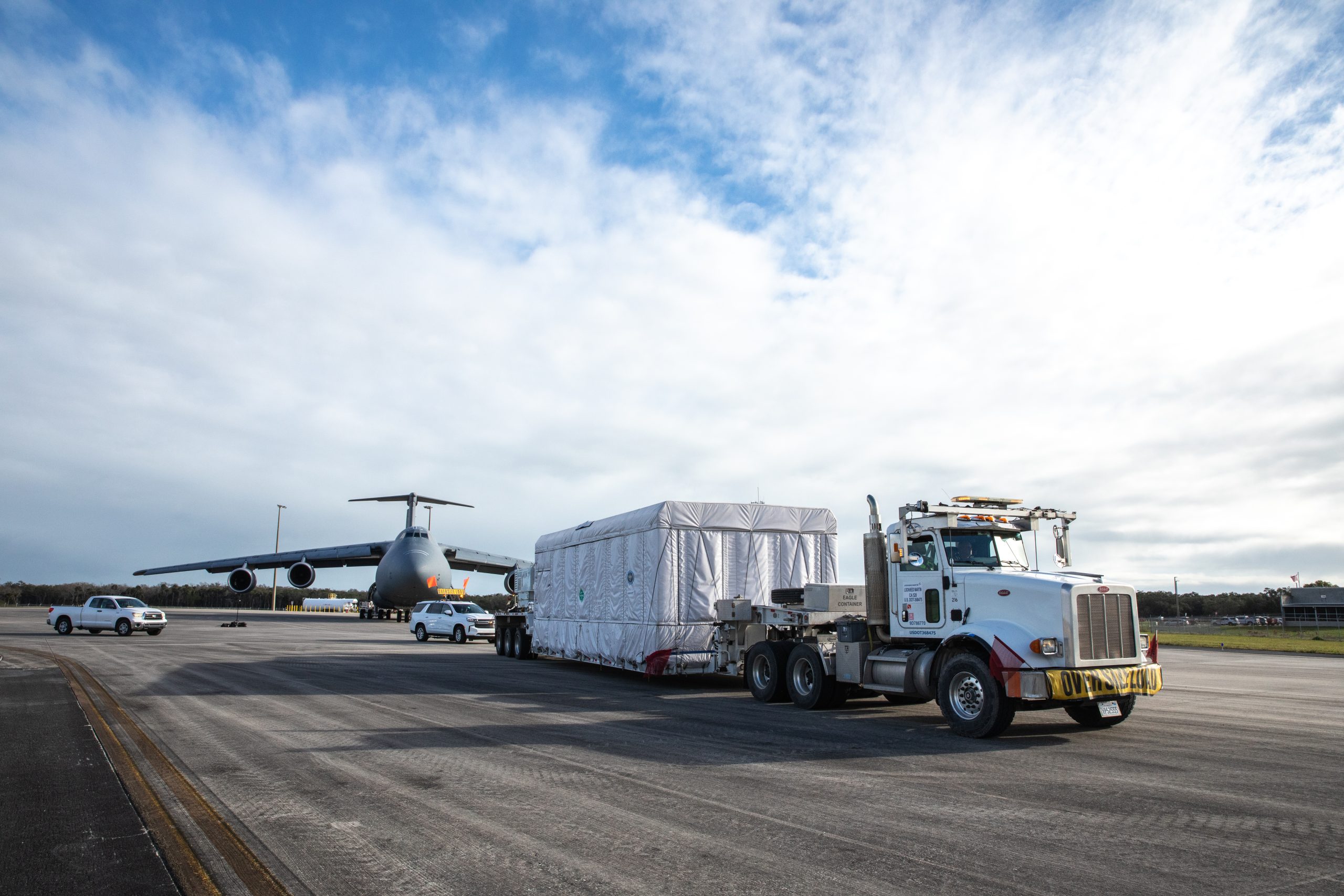NOAA’s GOES-U Arrives in Florida for Processing Ahead of Launch