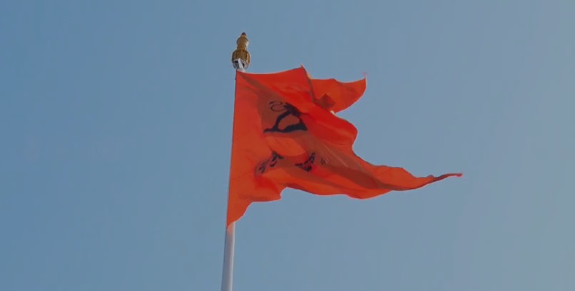 Congress vs BJP As Authorities Remove Hanuman Flag In Karnataka Village