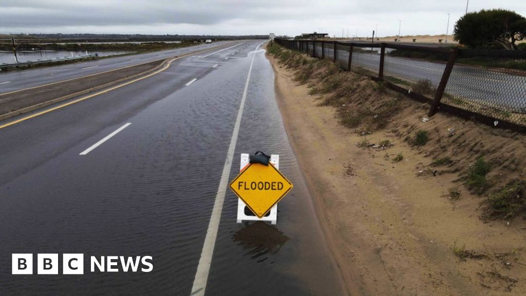 Atmospheric river: California braces for 'life-threatening' rain storm