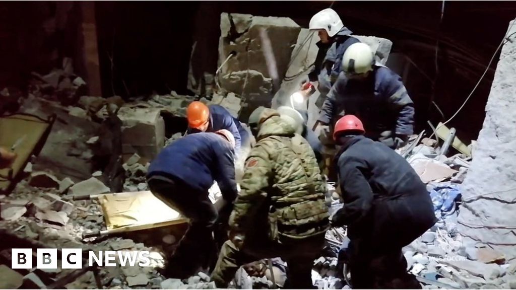 Dozens killed in strike on Russia-held Ukraine city