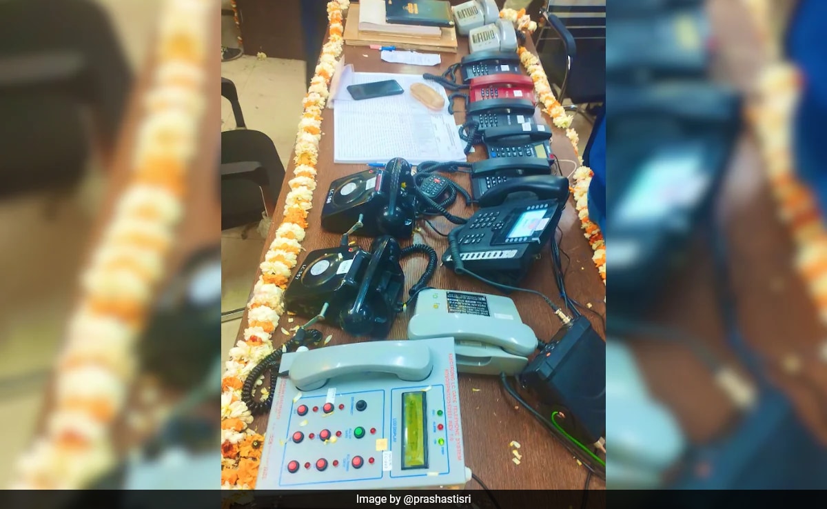 Railway Officer Shares Pic Of Station Master’s Desk, Internet Reacts