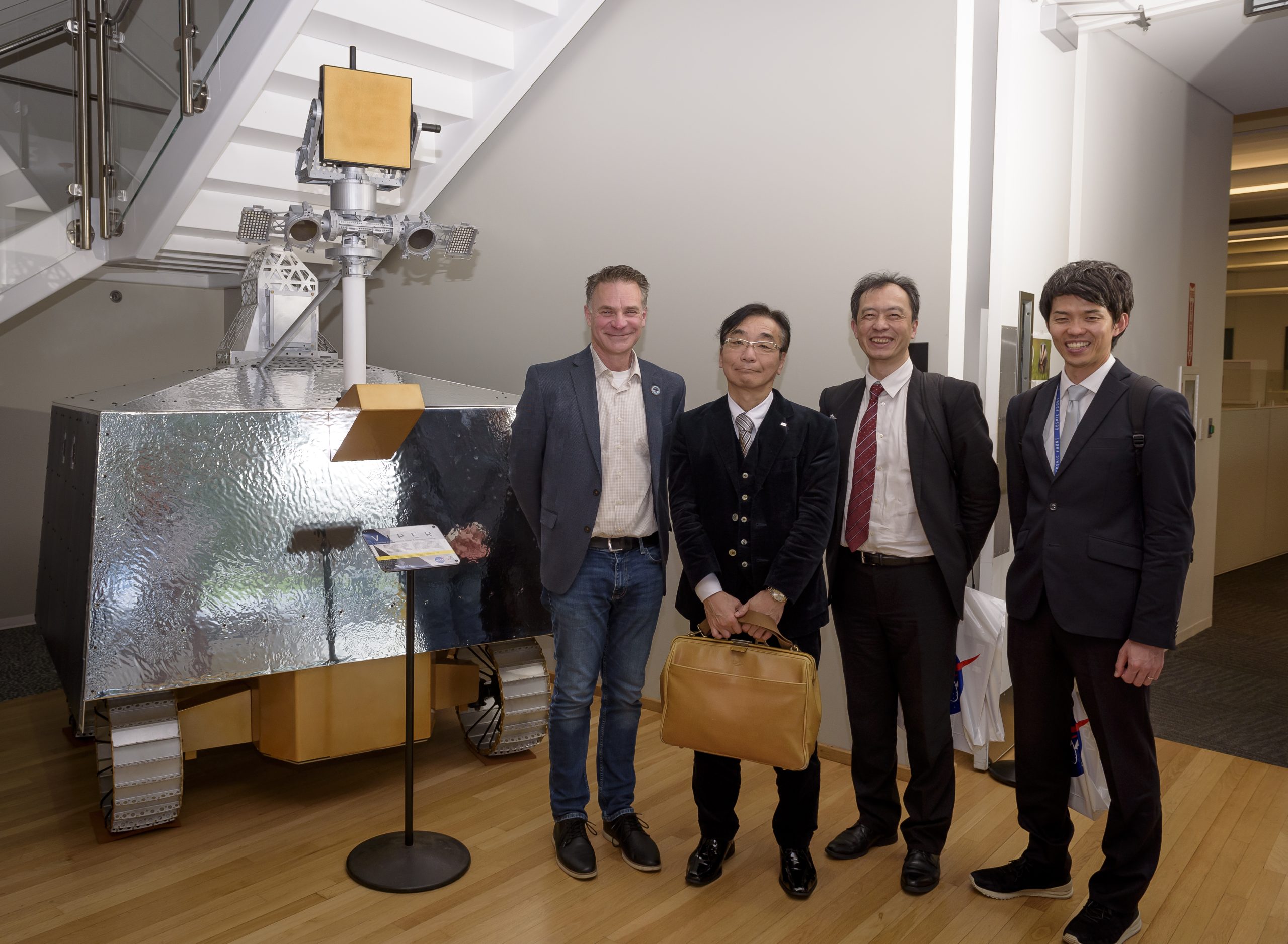 NASA Ames Hosts JAXA Leader to Discuss Space Science and Spaceflight