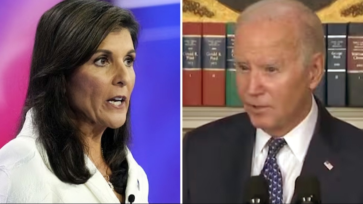 Joe Biden comes to Nikki Haley’s defence against Donald Trump mocking her husband