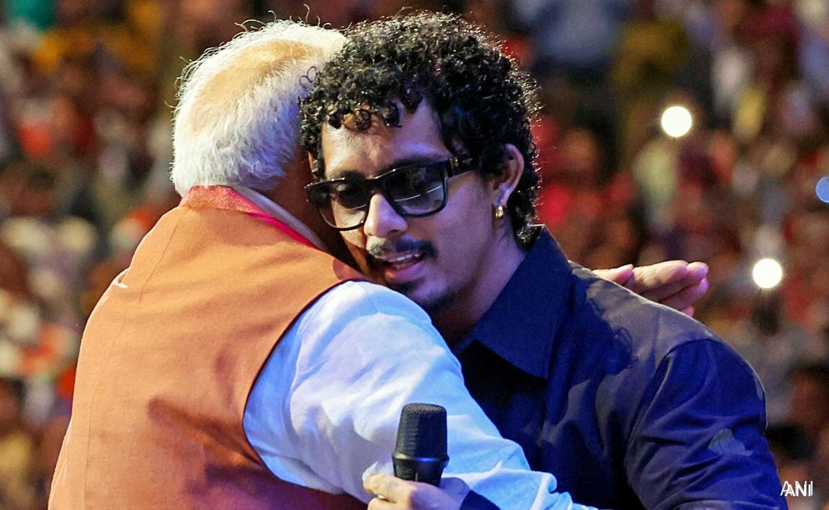 PM Modi Greets Rapper HanuMankind At New York Event