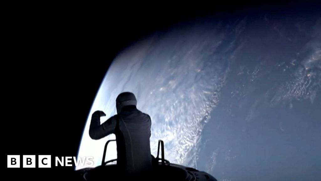 Billionaire completes first private spacewalk