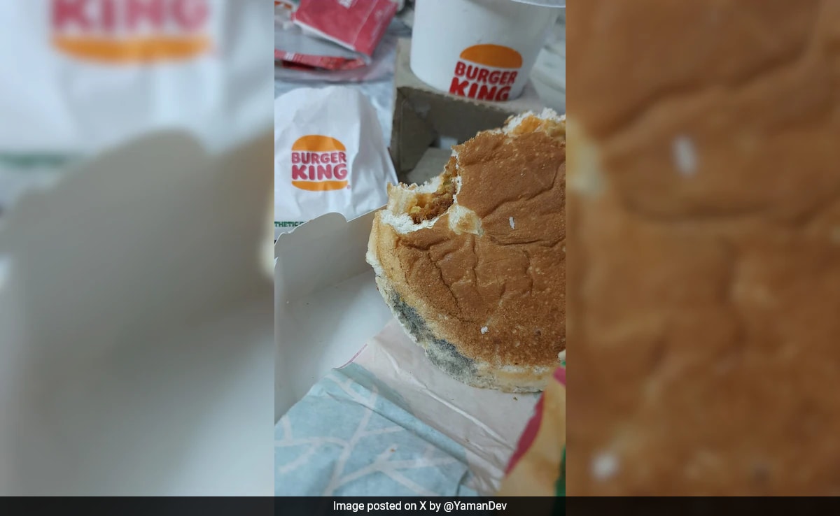 Man Gets Mouldy Food From Burger King, Company Responds