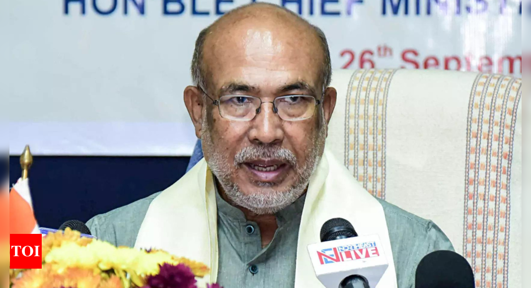 ‘Only BJP can save Manipur,’ says CM Biren Singh as state awaits peace | India News