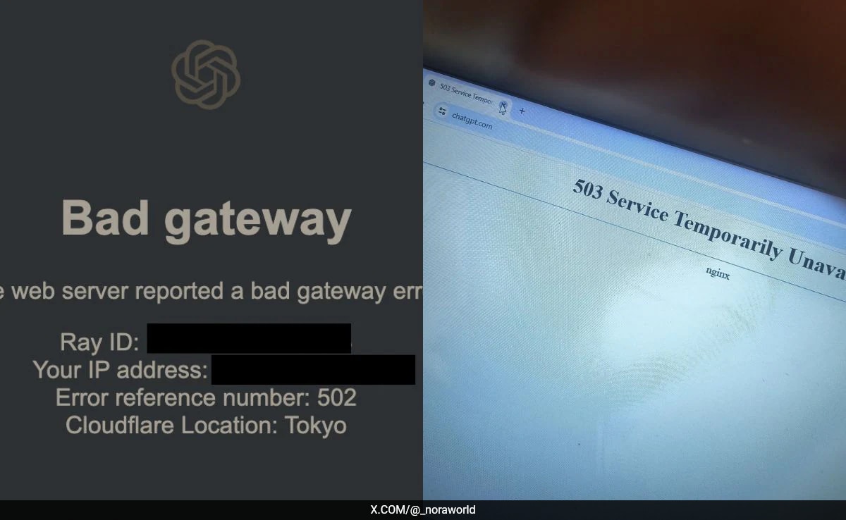 ChatGPT Down, Several Users Report Issues