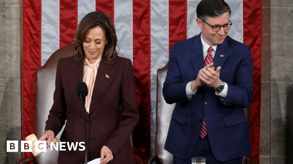 Harris certifies Trump’s US election win, four years after Capitol riot