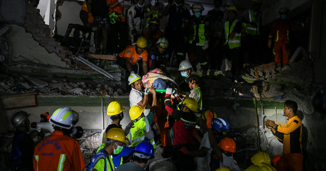 Trump’s U.S.A.I.D. Cuts Hobble Earthquake Response in Myanmar