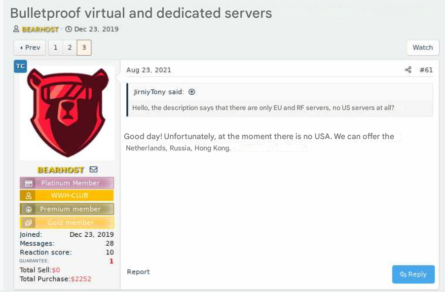 Notorious Malware, Spam Host “Prospero” Moves to Kaspersky Lab – Krebs on Security
