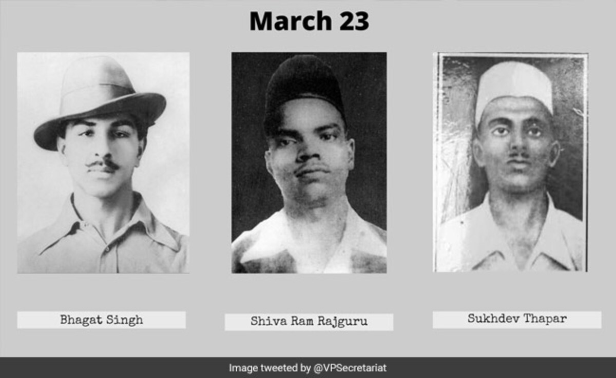 India Remembers Bhagat Singh, Sukhdev, Rajguru