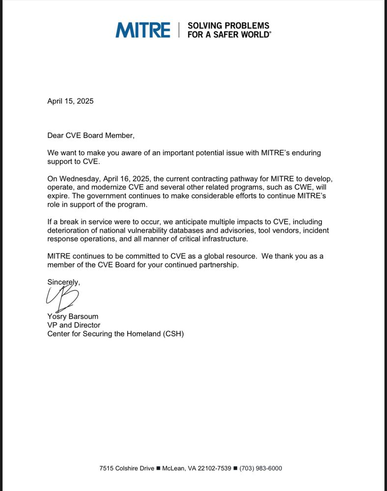 Funding Expires for Key Cyber Vulnerability Database – Krebs on Security