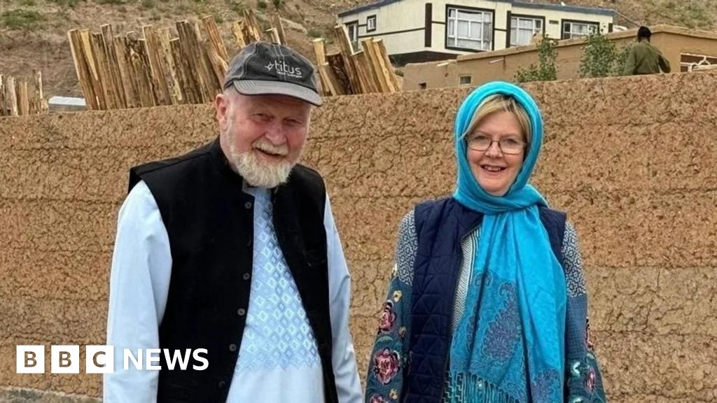 British couple held in Afghanistan ‘may die in prison,’ son warns