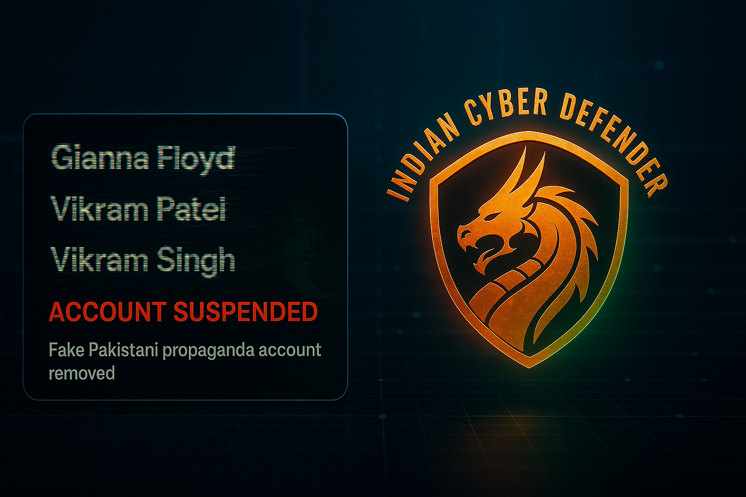 Fake Pakistani propaganda account impersonating multiple Individuals finally suspended