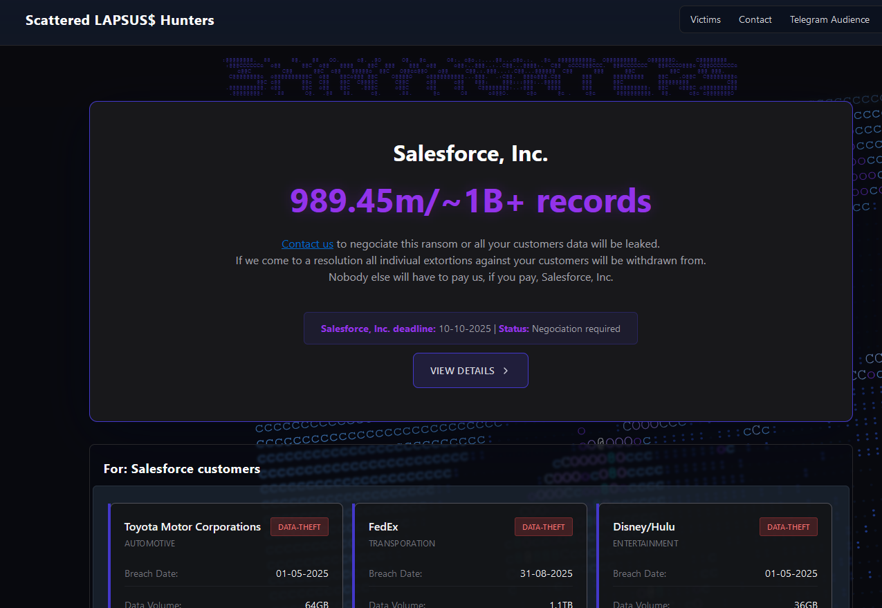 Meet Rey, the Admin of ‘Scattered Lapsus$ Hunters’ – Krebs on Security