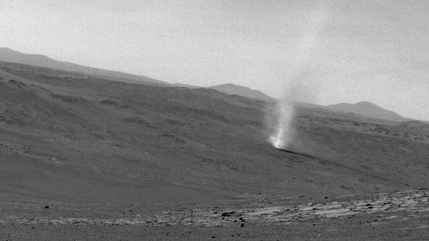 NASA Rover Detects Electric Sparks in Mars Dust Devils, Storms