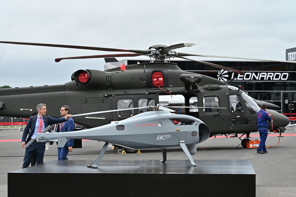 UK taps Leonardo for $1.3 billion medium-lift helicopter deal