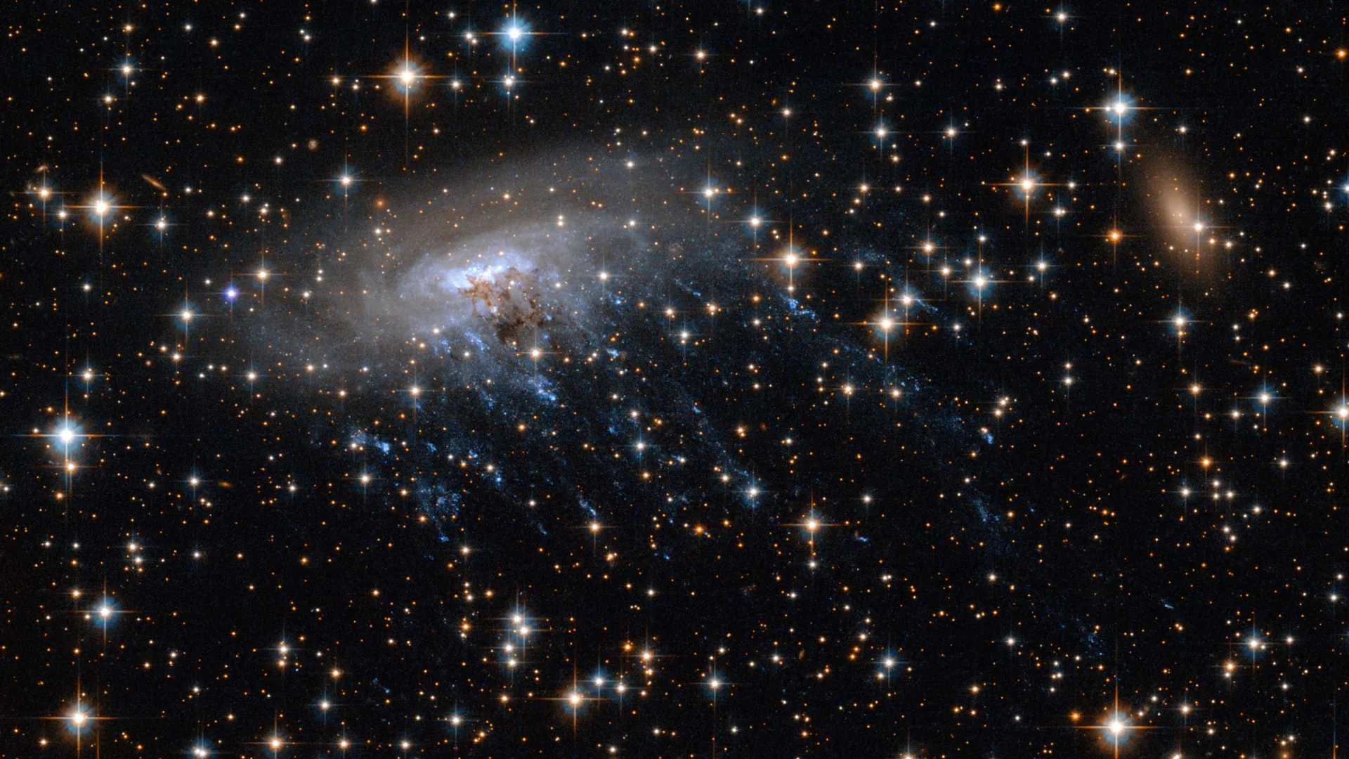 James Webb spots a galaxy with tentacles in deep space