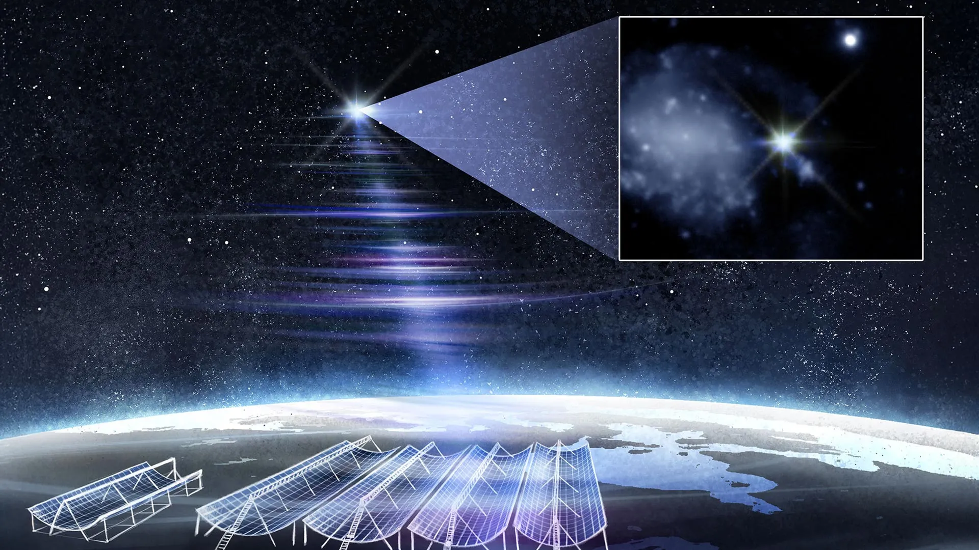 Astronomers just found the source of the brightest fast radio burst ever